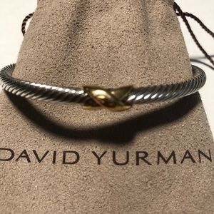 Authentic David Yurman 5mm cable twist bracelet.